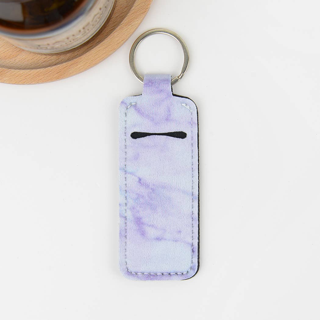 Chapstick holder Keychain