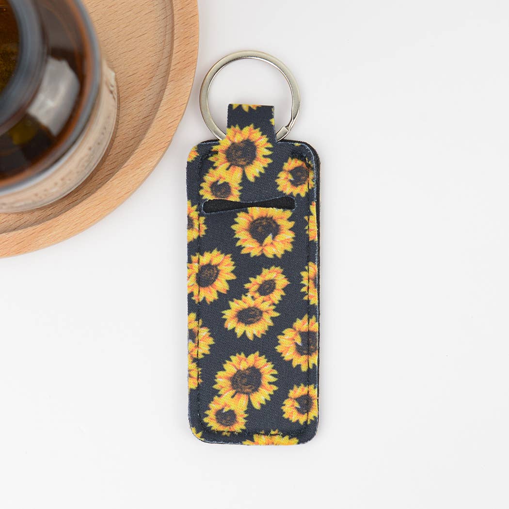 Chapstick holder Keychain