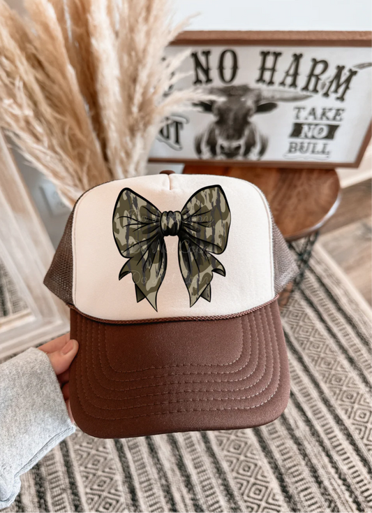 Camo Bow Trucker