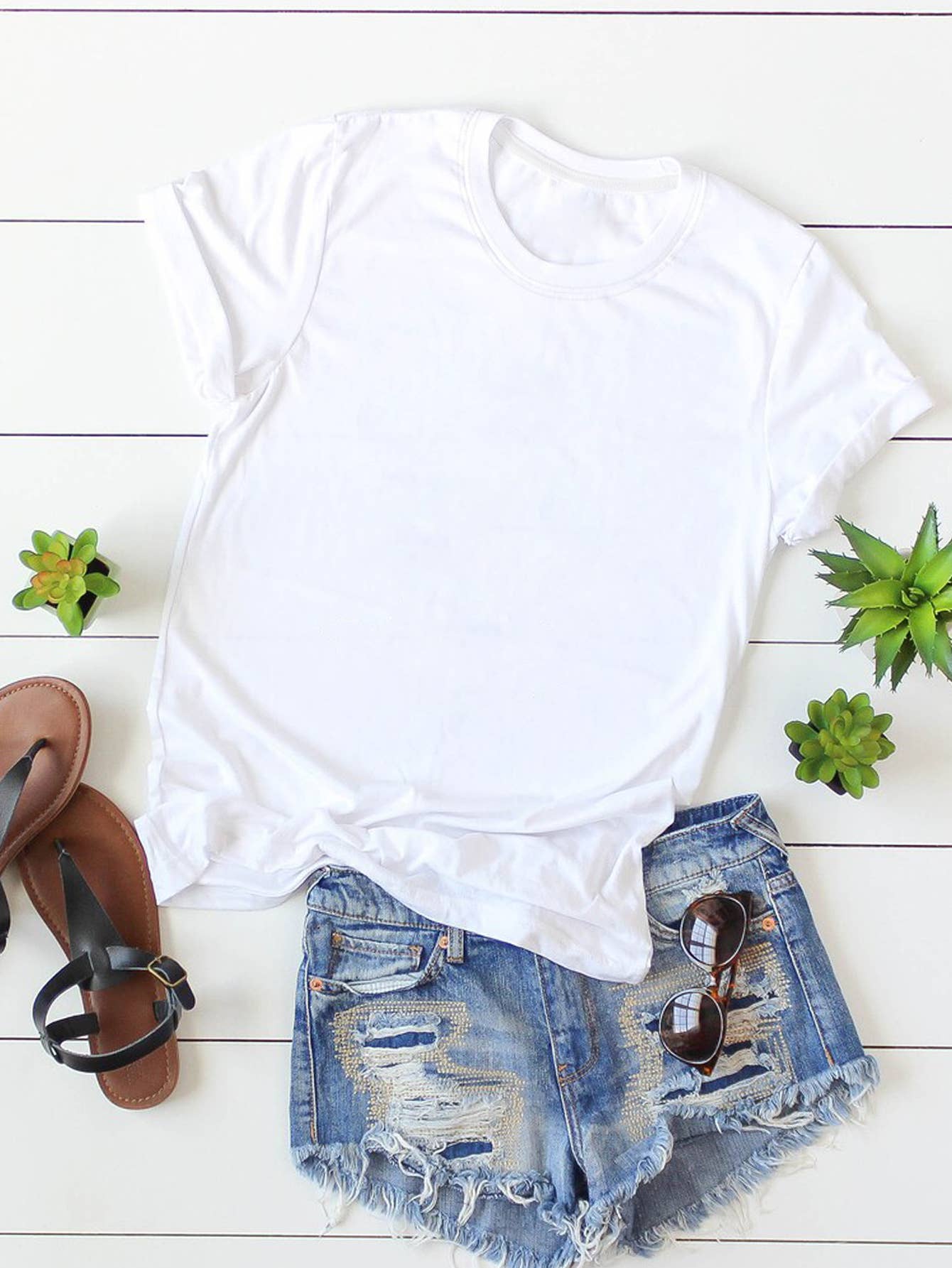 Loose Fit Short Sleeve Tee