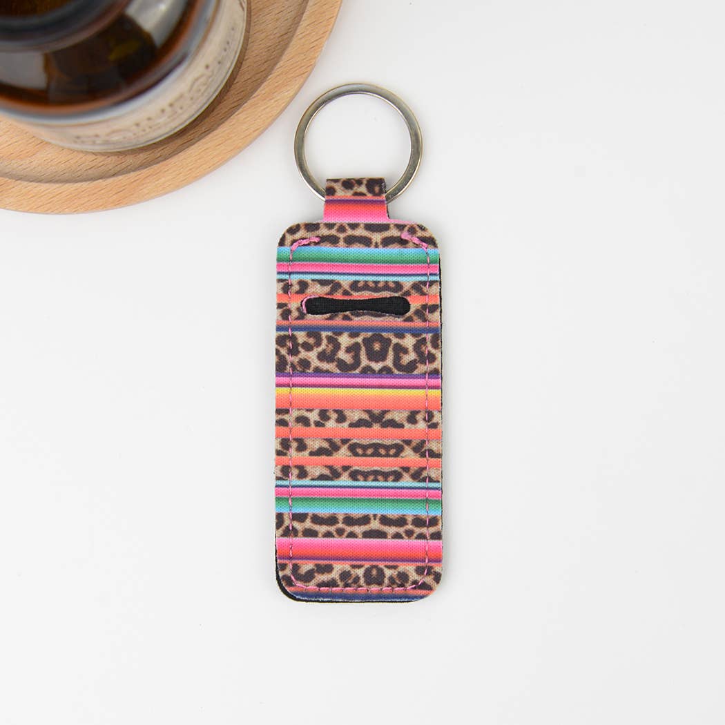 Chapstick holder Keychain
