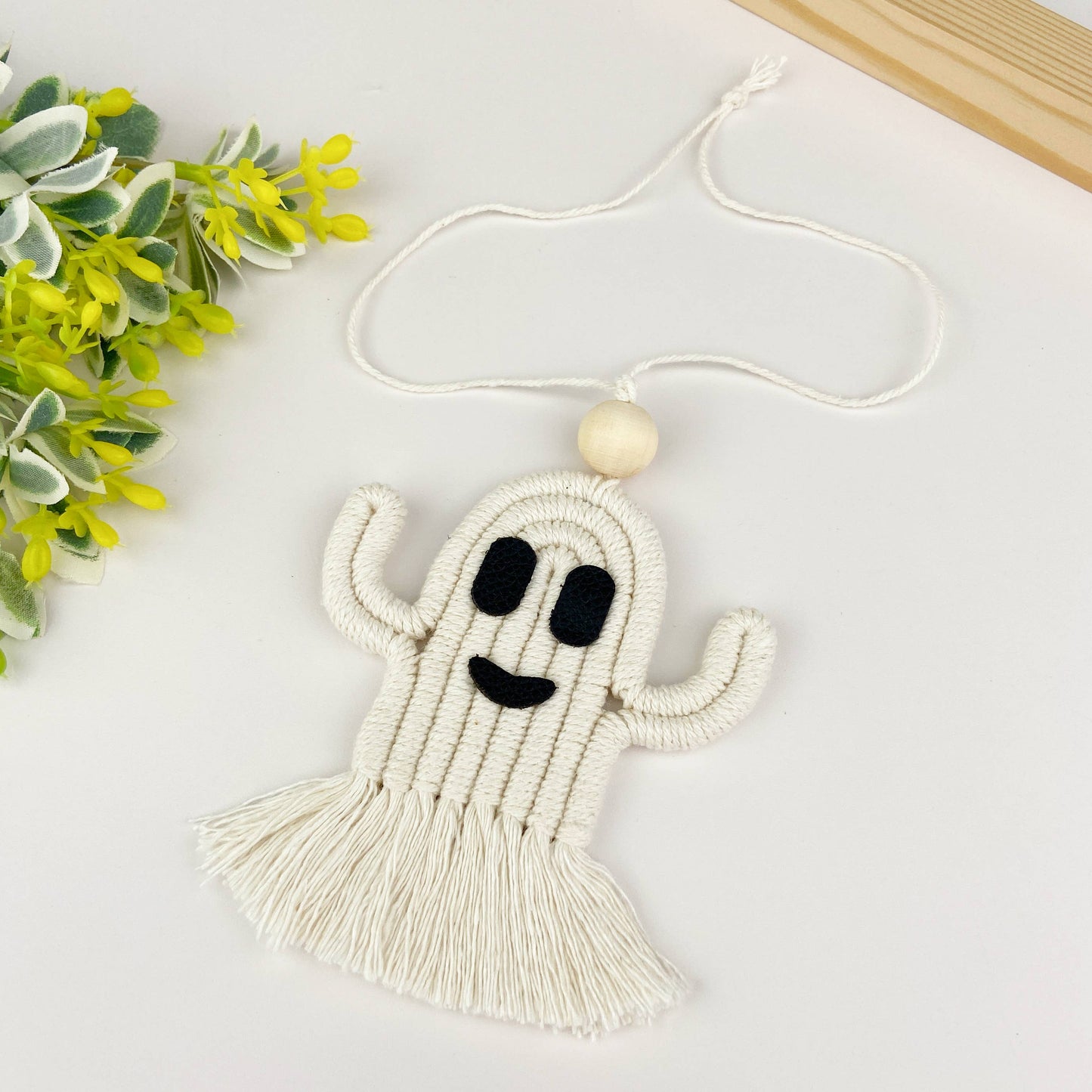 Bohemian handwoven keychain
