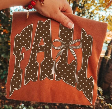 Polka Dot Fall Tee