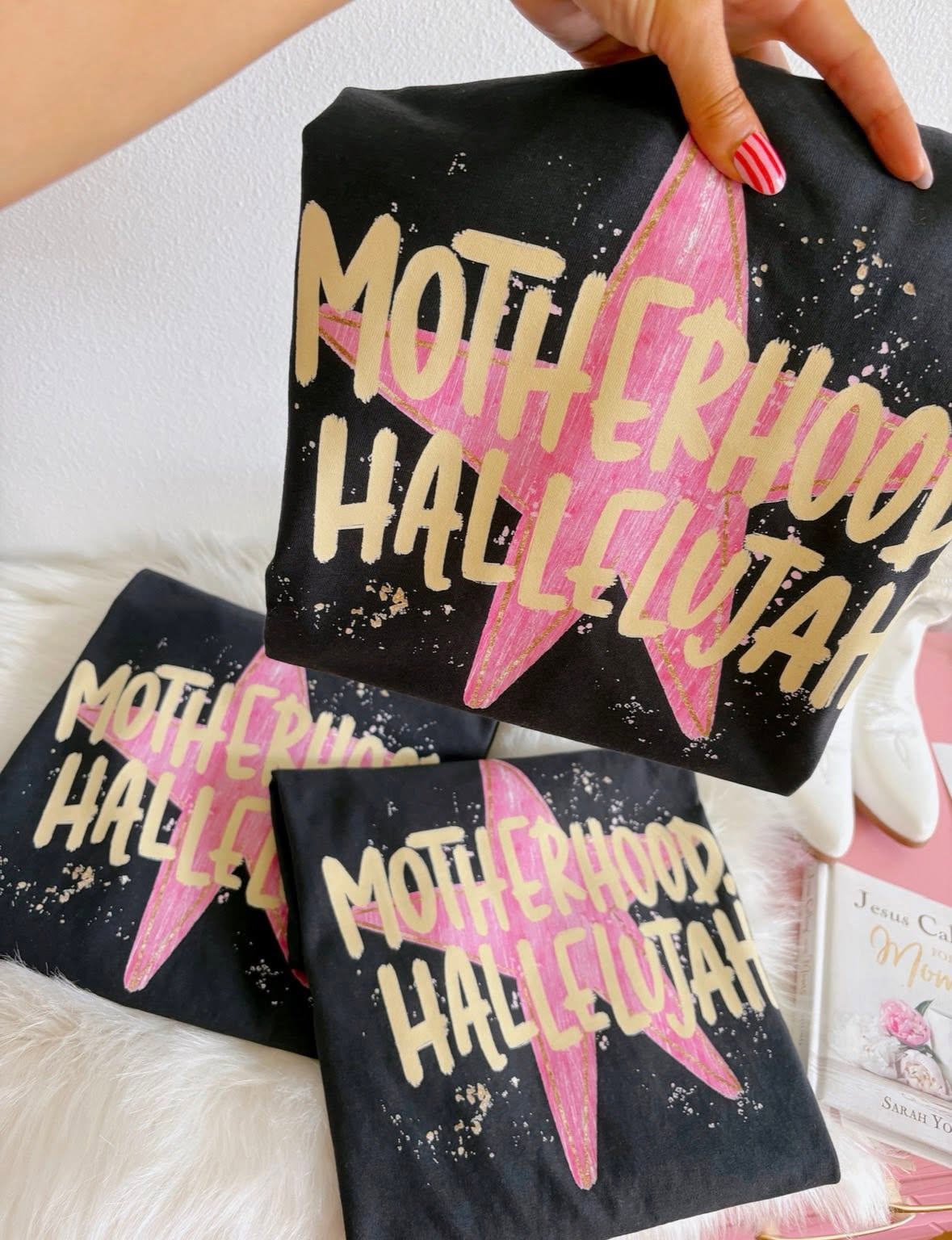 Motherhood Hallelujah Tee