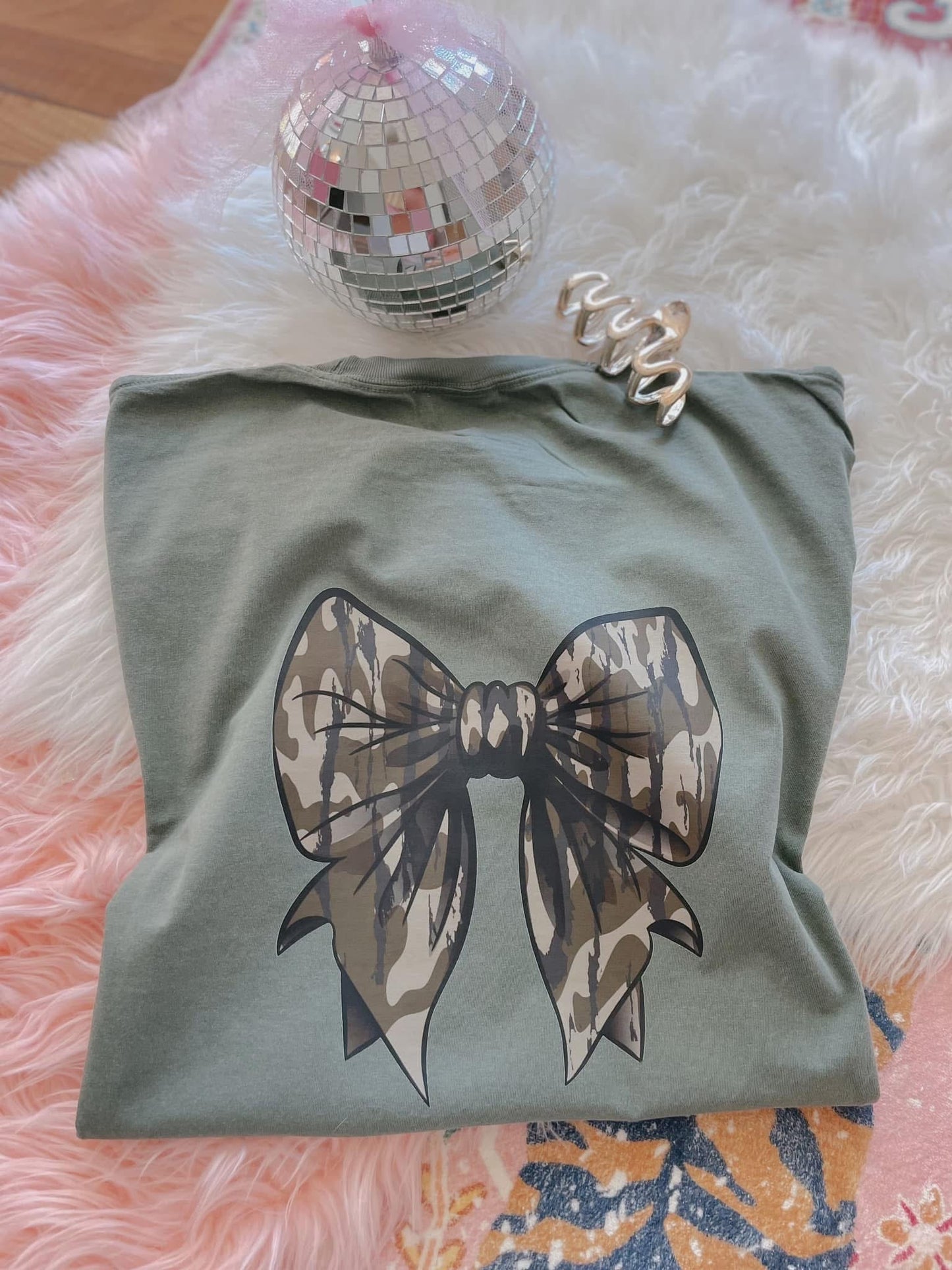 Camo Bow Tee