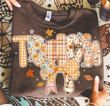 Pattern Teach Tee/Crew