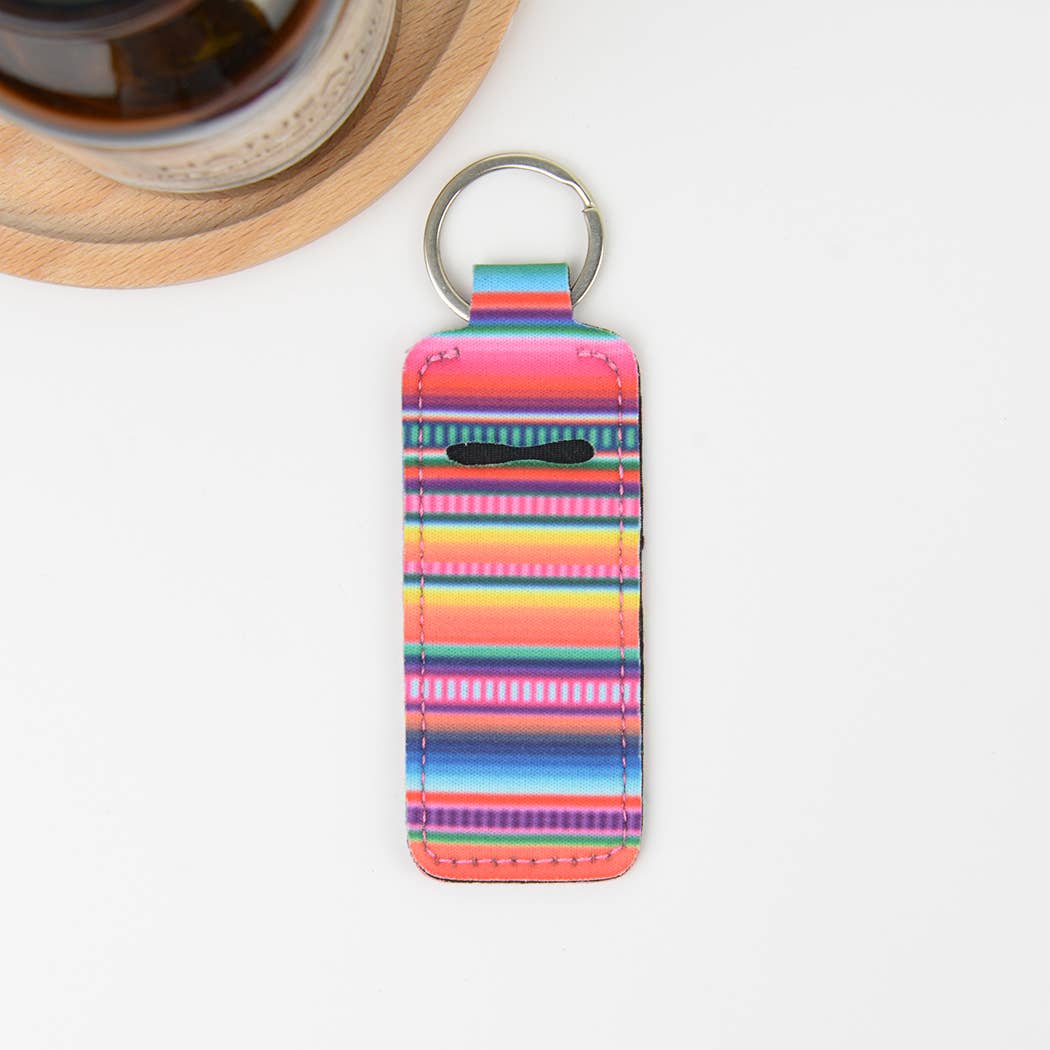 Chapstick holder Keychain