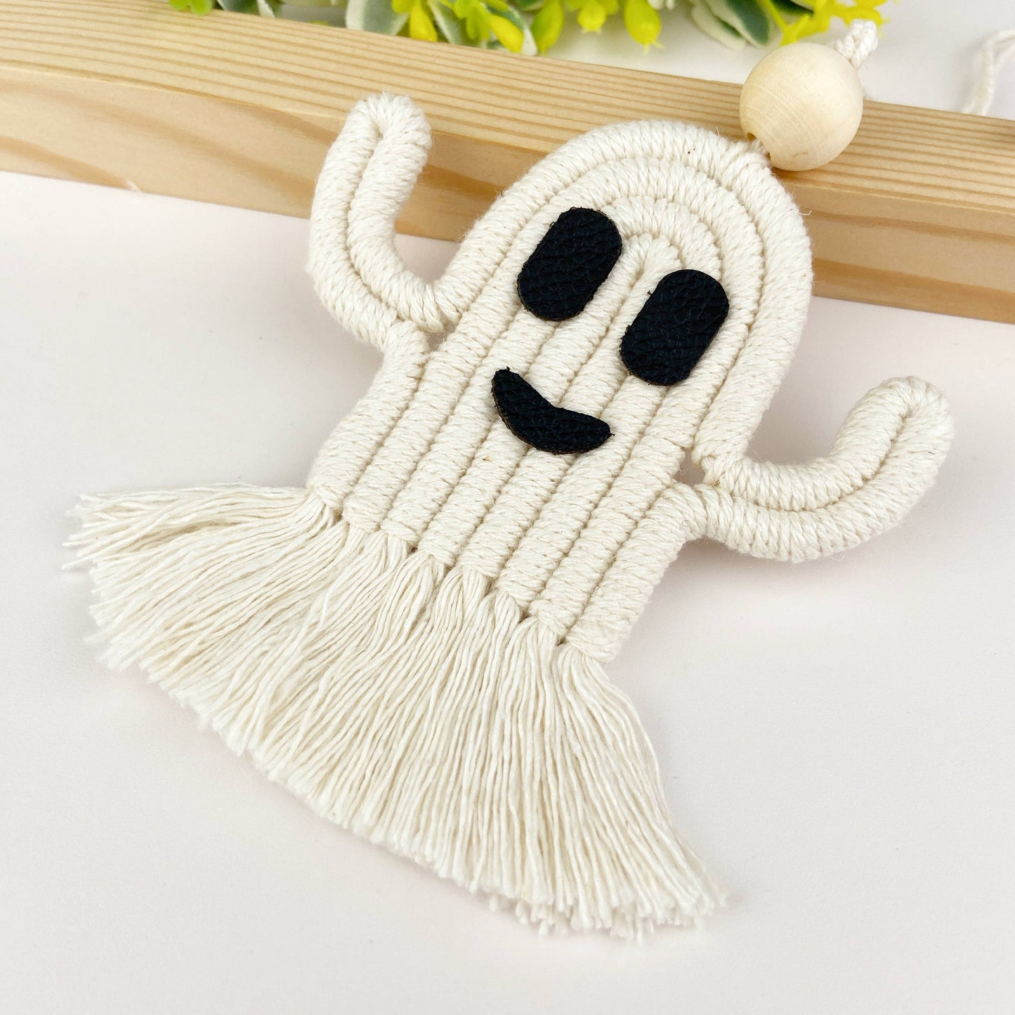 Bohemian handwoven keychain