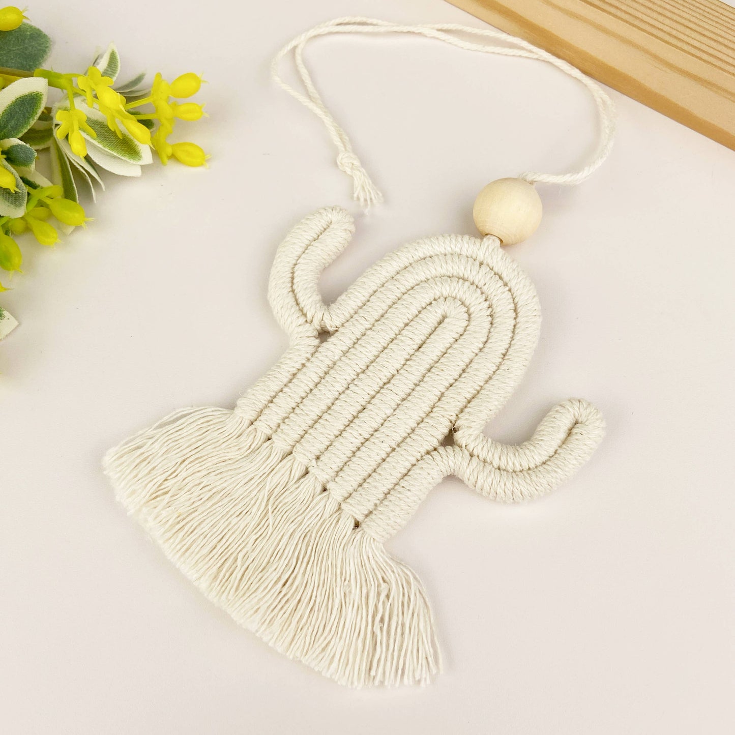 Bohemian handwoven keychain