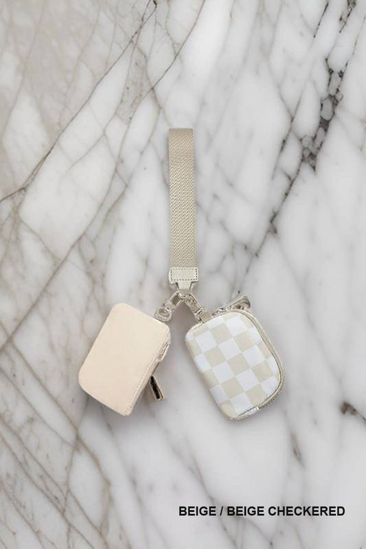 Pattern Keychain Wallet