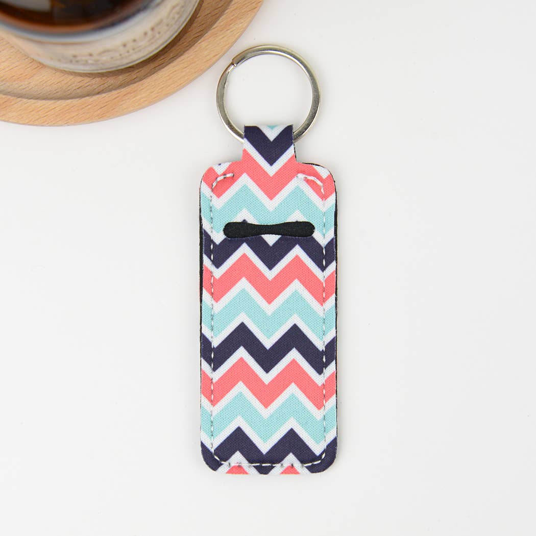 Chapstick holder Keychain