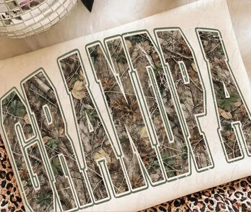 Camo Grandpa Tee/Crew