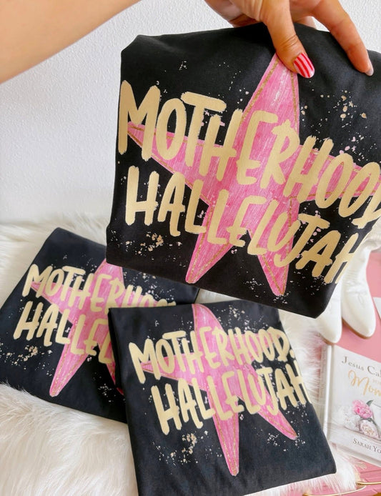 Motherhood Hallelujah Tee