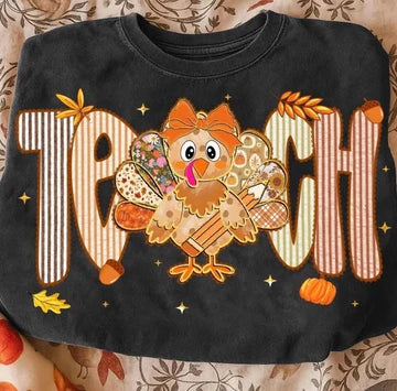 Thanksgiving Teach Tee/Crew