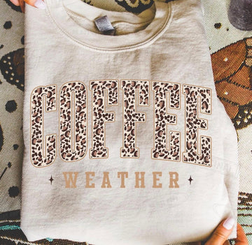 Coffee Weather Tee/Crew