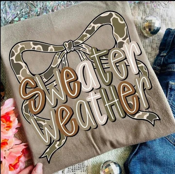 Sweater Weather Tee/Crew