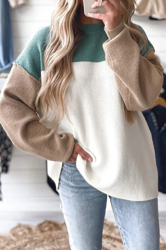 Harvest Hues Knit Sweater