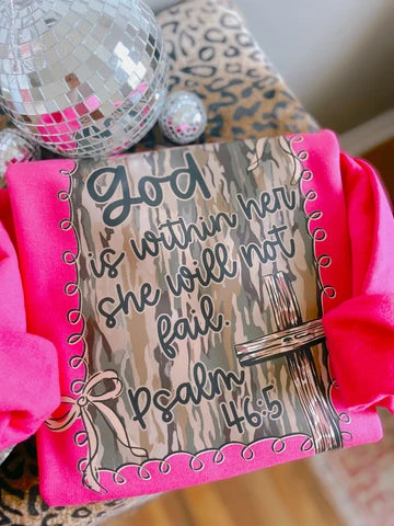 God Is Within Her - Pink