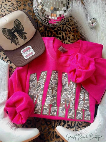 Camo MAMA - Pink