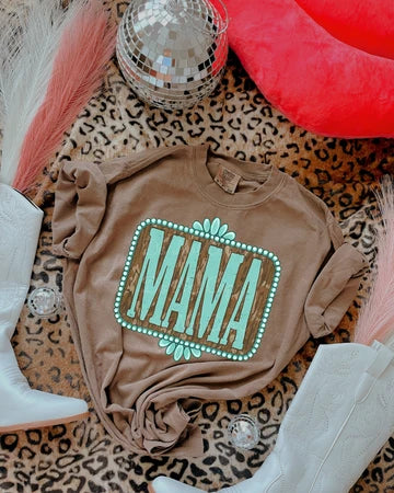 Camo Turquoise Mama